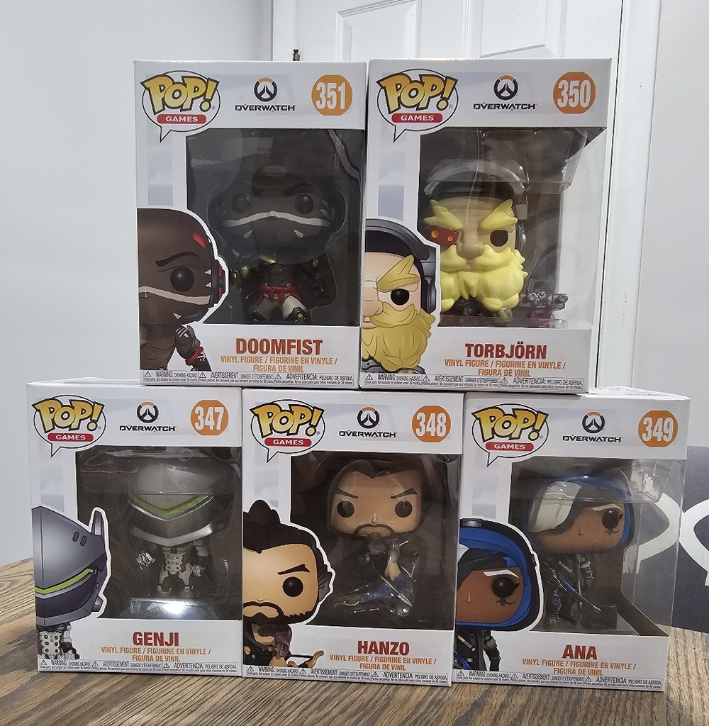 Overwatch Funko Pop Vinyl Figures Set
